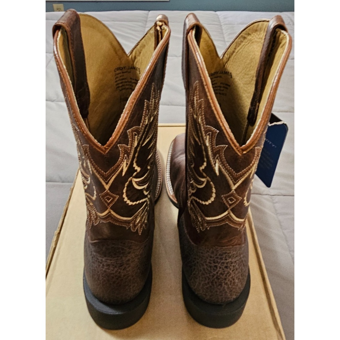 Cody James (Men's 10 D) Xero Gravity Unit Outsole Western Performance Boots — image 7 of 8